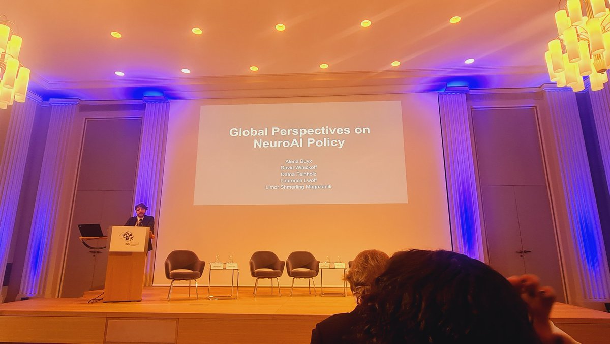 Alberto Carrara (@carraraneuro) on Twitter photo #Neuroethics2025 Global Perspectives on NeuroAI Policy we just started with <a href="/MarcelloIenca/">Marcello Ienca</a> intro!
#neuroethics #algorethics #Neuroethics2025 Global Perspectives on NeuroAI Policy we just started with <a href="/MarcelloIenca/">Marcello Ienca</a> intro!
#neuroethics #algorethics