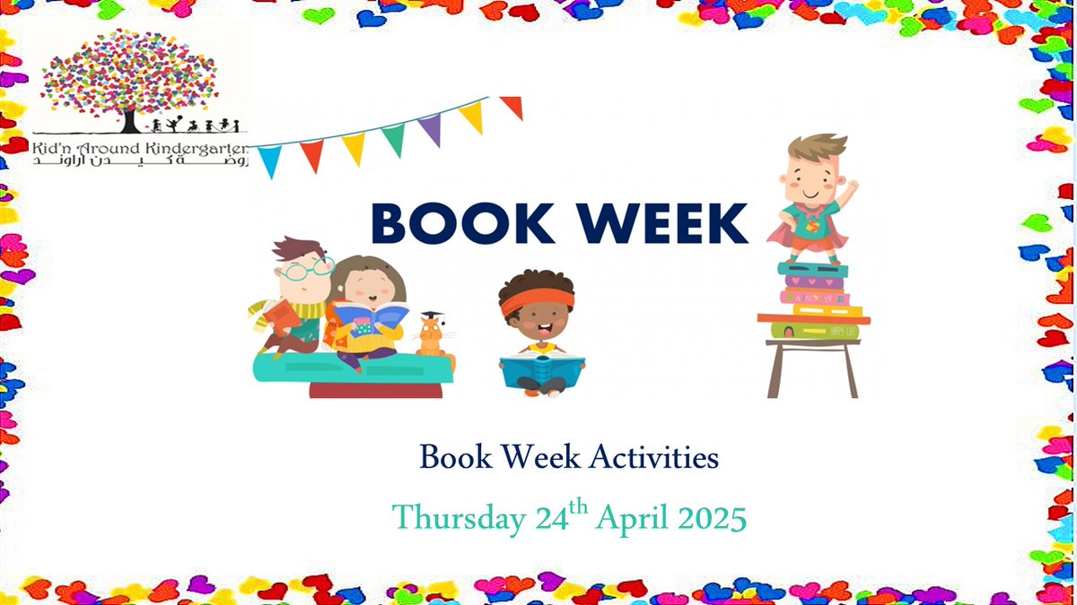 kidnaroundkg's tweet image. For our activity tomorrow, Thursday 24th, we will rotate classes to learn more about other books written by Heather Amery and complete various activities based on these stories.
#bookweek #readingisfun #bookworms #lovereading #KidnAroundKG #EYFS #Qatar #DOHA #روضة_كيدن_اراوند