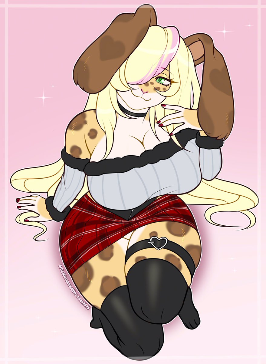 TheMemeSmith1's tweet photo. Cali lookin absolutely adorable, shout out to Ki for doing such a good job with her! Go check the artist out over at @Kitsunewaffles  or
https://t.co/hTNM6fPglO https://t.co/YmDvr8e0xM