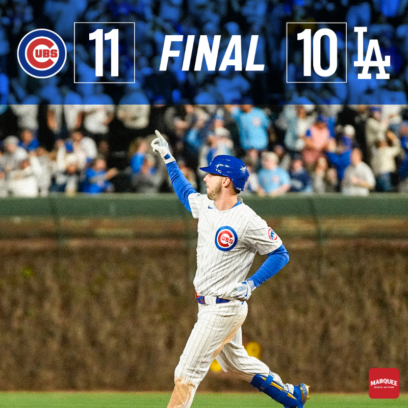 WatchMarquee's tweet photo. CUBS WIN!