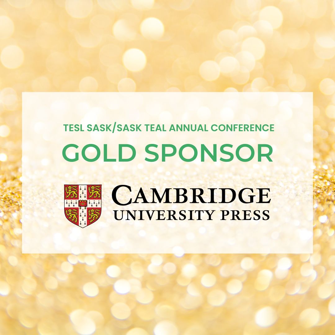 HUGE thank-you to Cambridge University Press, the Gold Sponsor for this year's TESL Sask/Sask TEAL annual conference! We appreciate your support tremedously! Pop by their booth at the conference on May 9. <a href="/CambridgeEng/">Teaching English with Cambridge</a> 

youtube.com/watch?v=X2ZSRW…