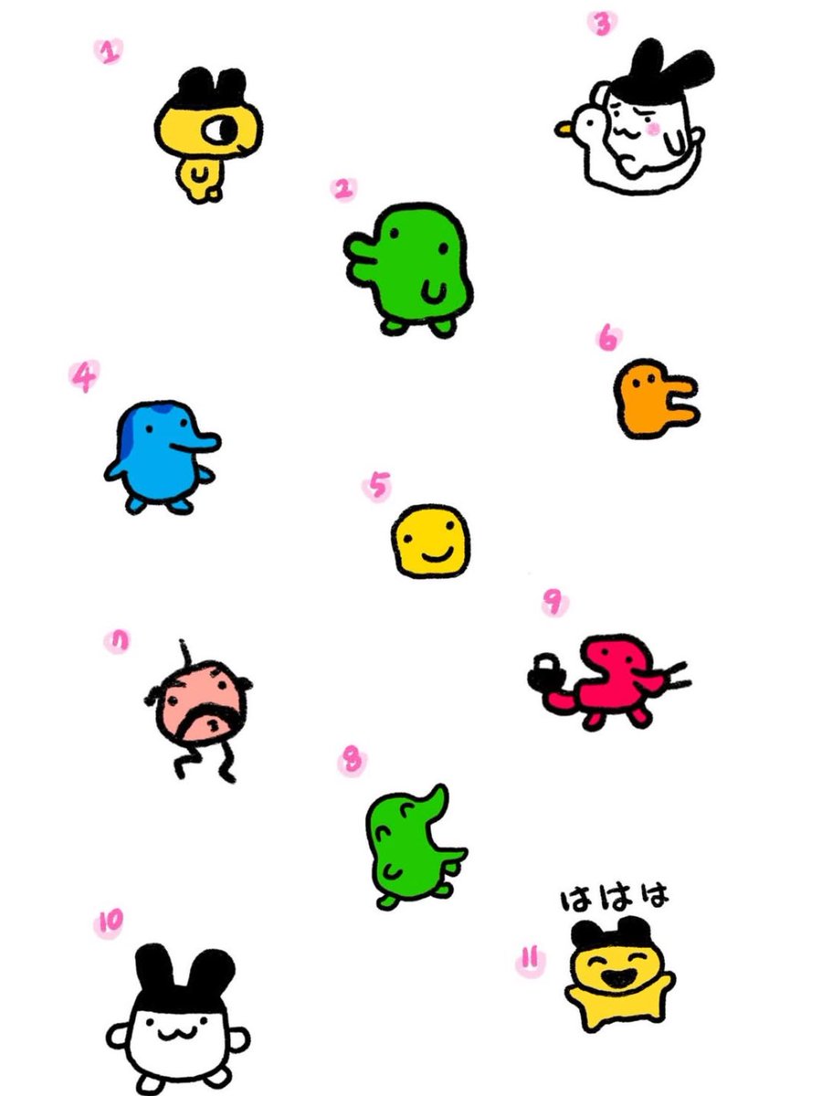 미니다마고치친구들 💚✨

5-7에 작업합니다 🫶🏻