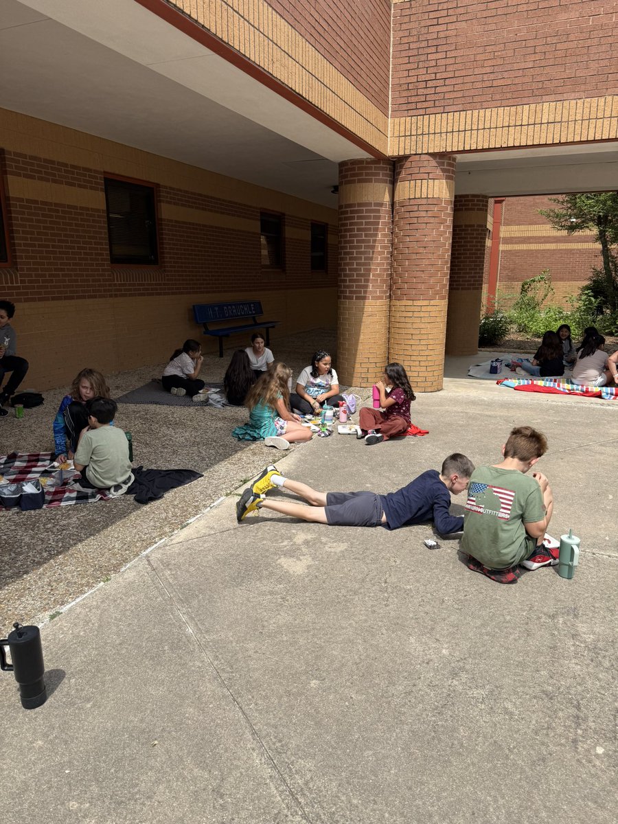 Patricia Clardy (@msclardy) on Twitter photo What a great Earth Day🌎
We soaked up the sun with an outdoor picnic for lunch today! <a href="/NISDBRAUCHLE/">Cougar Pride</a> What a great Earth Day🌎
We soaked up the sun with an outdoor picnic for lunch today! <a href="/NISDBRAUCHLE/">Cougar Pride</a>