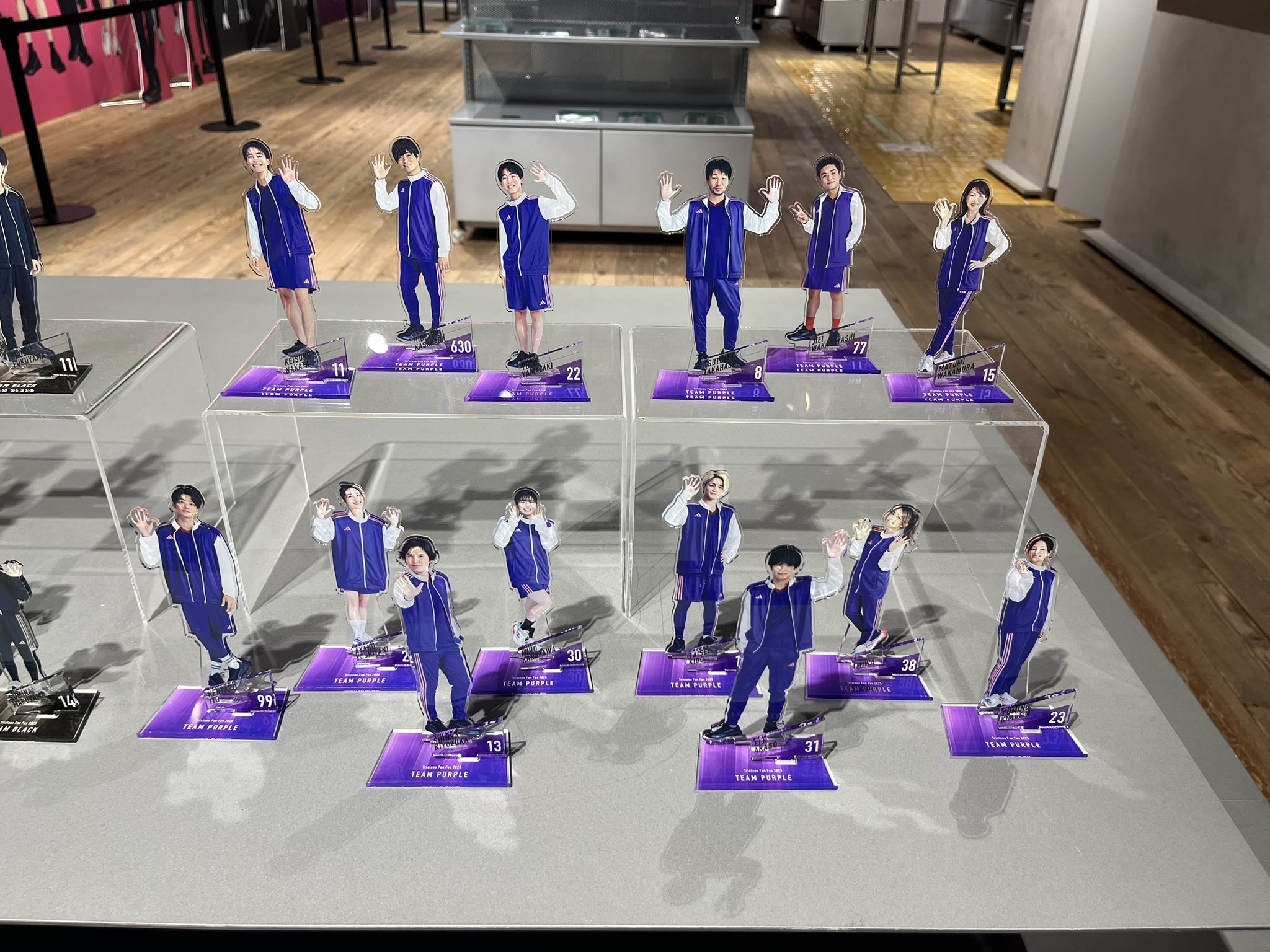 トライストーン大運動会】TEAM PURPLE アクリルスタンド