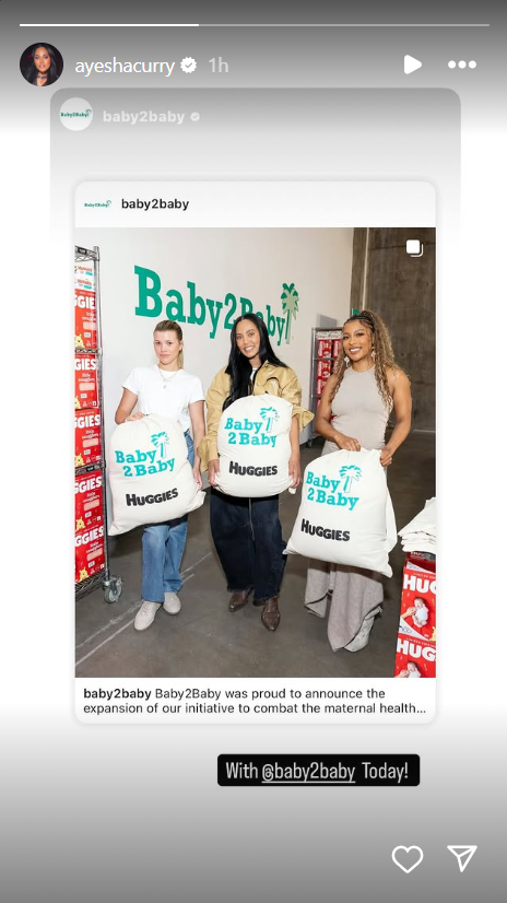 PaoloSongcoNBA's tweet photo. Ayesha Curry shares some big news about Baby2Baby

(via @ayeshacurry on IG) https://t.co/ibqOaakGyv