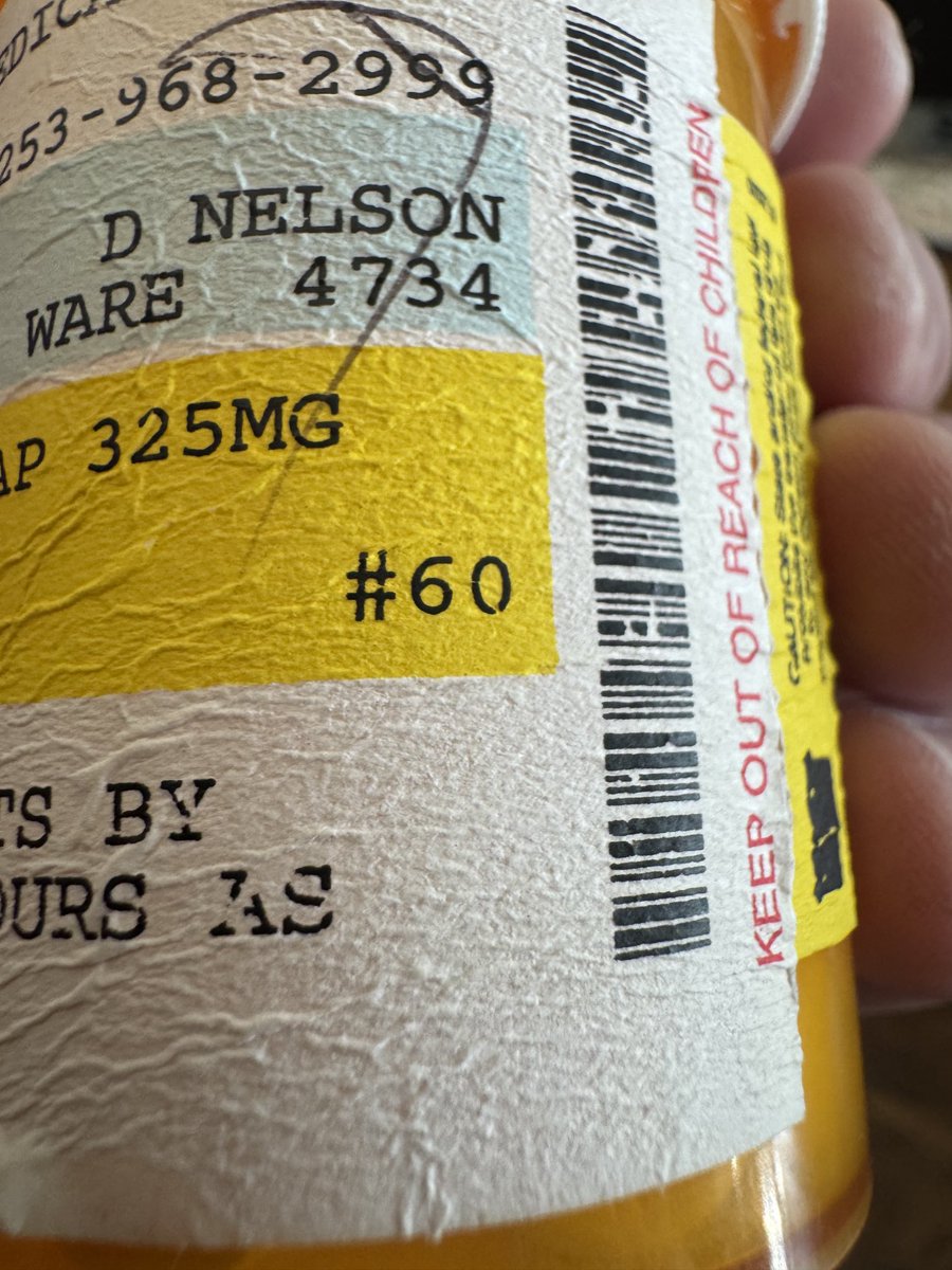 benstarnesmd's tweet image. I caught wind of DEAtakeback.com project where you can turn in your old narcotics. Found this Rx that was given to me in 2004 - 21 years ago for a back injury. SIXTY OXYs! I opened the bottle and counted... there were 120! This was the height of the poisoning of the US!