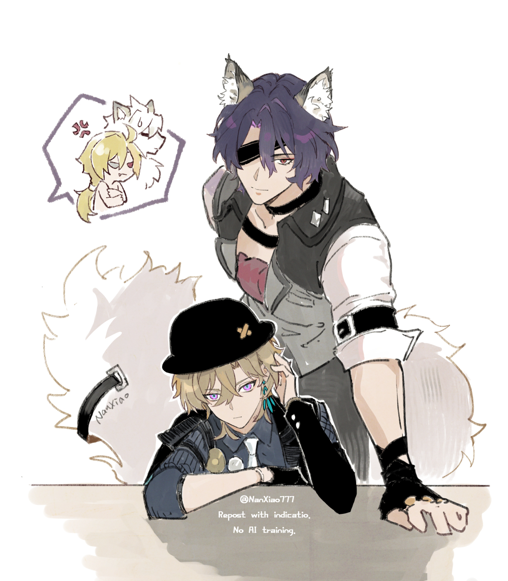 理砂ｘ狼血🗿🦚🐺🦇 #ratiorine #lycahugo