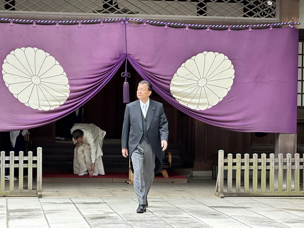 4月22日、先の大戦より80年目となる本年、春の例大祭が行われる靖国