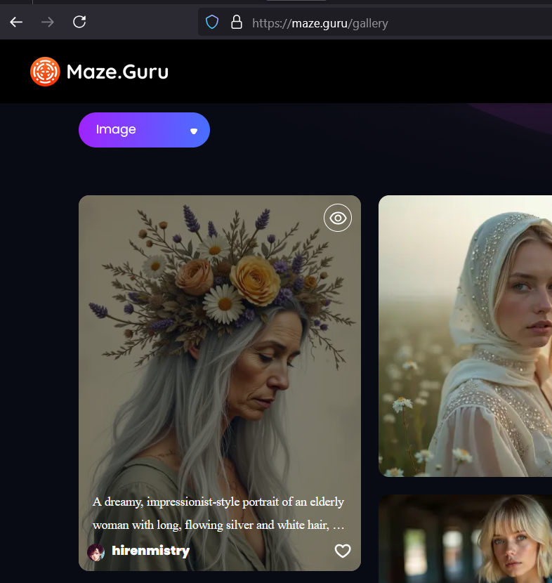 Alphartists's tweet photo. Thank you @mazeguru_ai .
My artwork is listed in the community feed.
feel free to check the gallery https://t.co/l6m5S6qCf6
#spotted #communityfeed #gallery #mazeguruai #ArtistSpotlight #AIArtCommunity #AIArtists https://t.co/BP4Vy6co4K