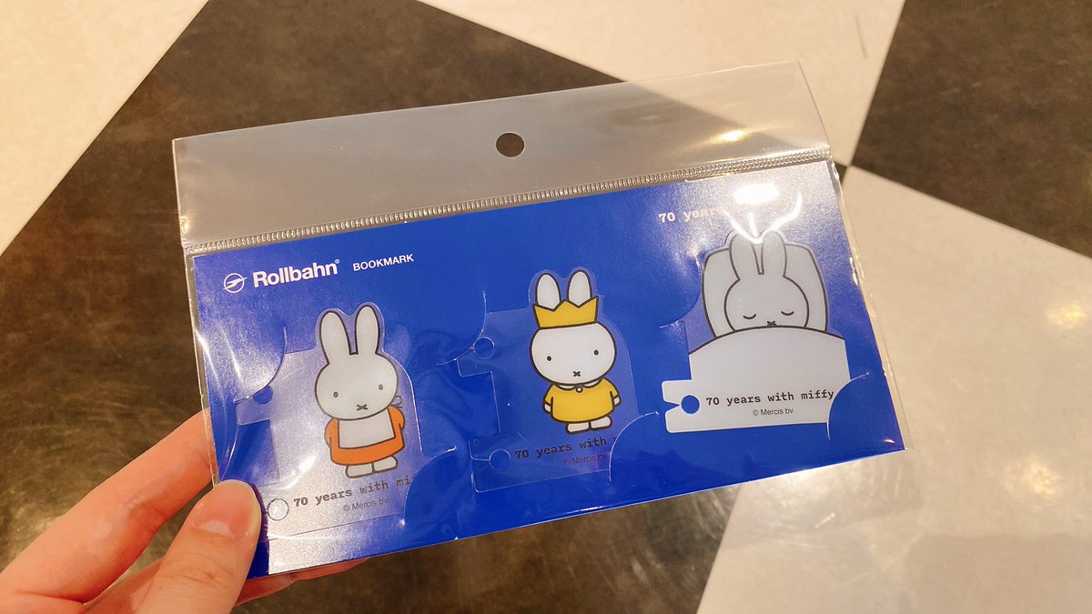 ミッフィー展ロルバーン📚 L＆Mサイズは各6種 ミニが3種 ブックマーク6