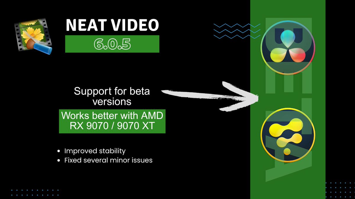 Neat Video team tweet media