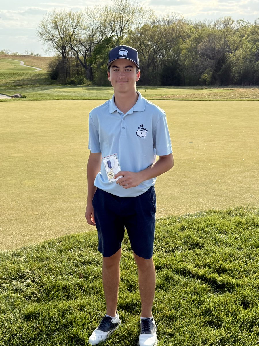 St. James Golf (@sjathundergolf) on Twitter photo Varsity Golf won the Firekeeper Open with a team score of 288. Josh Fratzel was the individual champion 67 (-5) and a new individual school record.
Darren Powell 6th - 72
Jake Kolich 8th - 73
Joey Governal 76
Drew Hines 77
Sam Dohm 81
<a href="/SJA_Gameday/">St. James Thunder Athletics & Activities</a> Varsity Golf won the Firekeeper Open with a team score of 288. Josh Fratzel was the individual champion 67 (-5) and a new individual school record.
Darren Powell 6th - 72
Jake Kolich 8th - 73
Joey Governal 76
Drew Hines 77
Sam Dohm 81
<a href="/SJA_Gameday/">St. James Thunder Athletics & Activities</a>