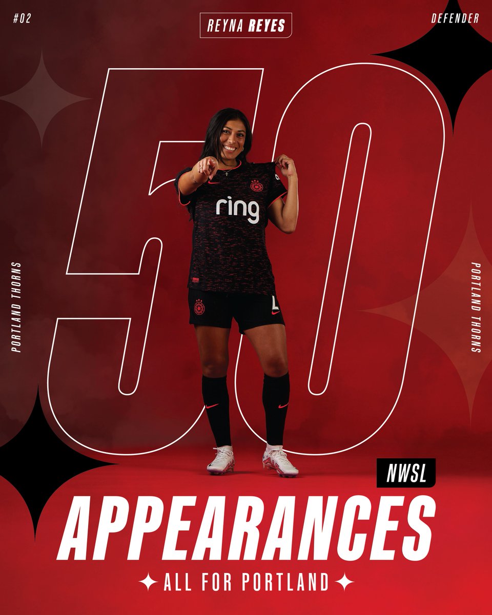 Portland Thorns FC (@thornsfc) on Twitter photo been portland through and through 🌹
congrats <a href="/reynareyes0216/">Reyna Reyes✝️</a> on your 5️⃣0️⃣th NWSL appearance! 👏 been portland through and through 🌹
congrats <a href="/reynareyes0216/">Reyna Reyes✝️</a> on your 5️⃣0️⃣th NWSL appearance! 👏