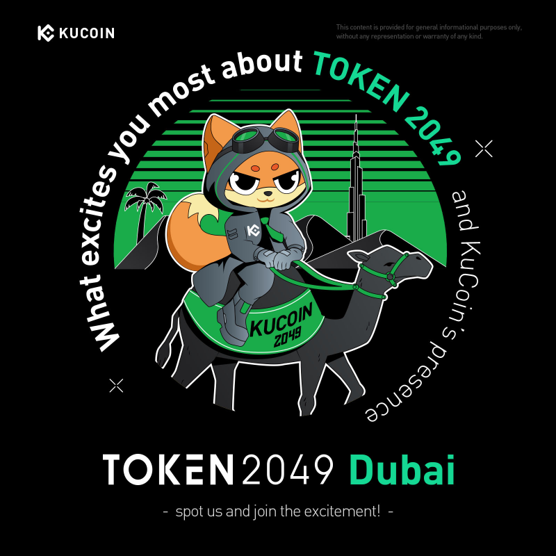 kucoincom's tweet photo. 🌟 Leave your expectations about TOKEN 2049 &amp; Win KCS Rewards!

What are you most excited for—speakers, innovations, networking, or KuCoin’s big plans? Tell us and win rewards! 🎉

🔹 Like, repost, comment + tag 3 friends
🔹 Fill out the Gleam form to qualify!

#Token2049