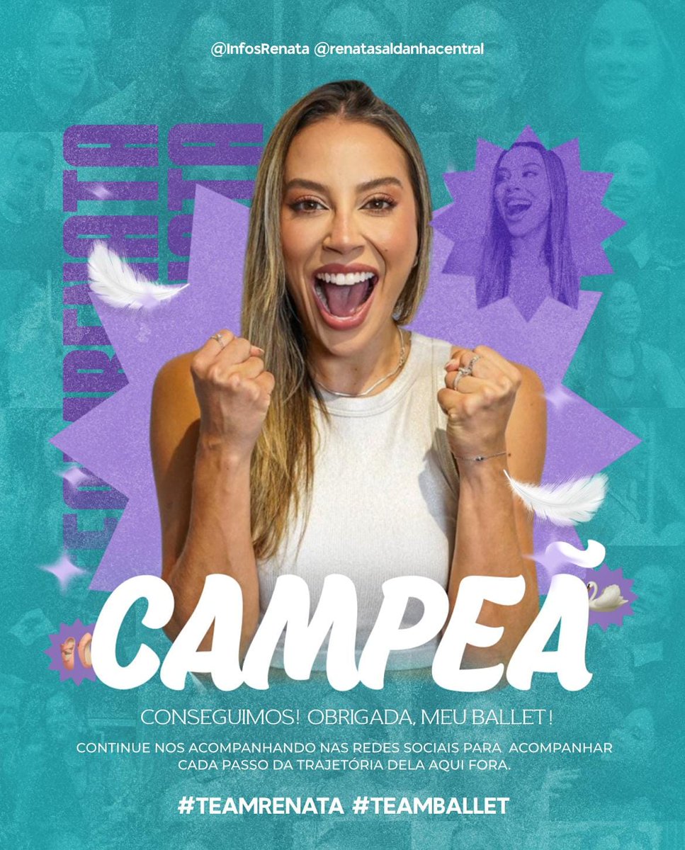 Do Barroso para o mundo!!!

RENATA CAMPEÃ!!!!!

#FinalBBB25 #BBBB25 #BBB25