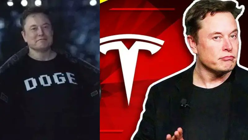 টেসলার বিক্রি ধসে উদ্বেগ, DOGE থেকে কিছুটা সরে আসছেন মাস্ক!