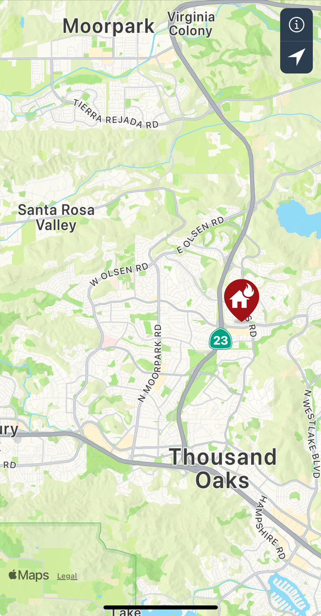 VCFD_PIO's tweet image. Willowincident; #VCFD is on scene of a working structure fire in the 1900 block of Willow Tree Court in Thousand Oaks. Units on scene reported heavy smoke from the garage of a single story home.  Approximately 30 firefighters are on scene, have knocked down the fire, and report