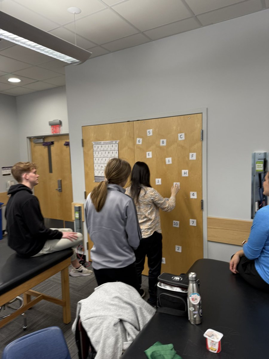 Thanks to Leah Winecke, PT, DPT from Emplify (Gundersen) / St. Elizabeth’s Hospitals and Clinics for teaching our MSAT students about Concussion and Vestibular Rehabilitation!