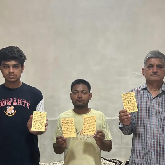 ajaykpanwar's tweet image. गतवर्ष प्रधानमंत्री जी को उनके जन्मदिन पर लिखे थे
अपने खून से पत्र📩 कि वो 8 करोड़ लोगों के उत्थान के लिए पश्चिम उत्तर प्रदेश को एक अलग प्रदेश बनाएं।