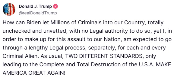 Donald J. Trump Posts From His Truth Social (@trumpdailyposts) on Twitter photo 