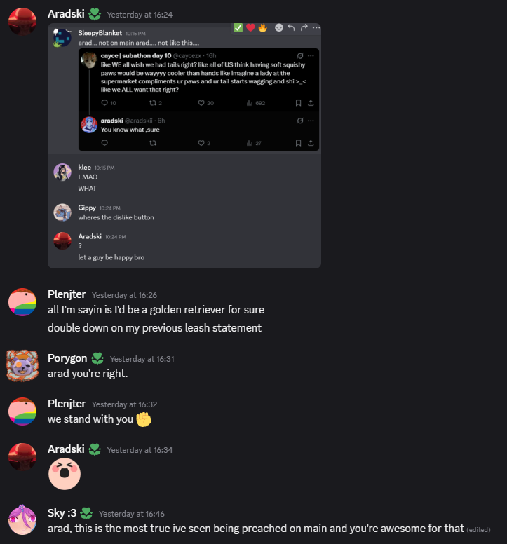 YapDM Struggles tweet media