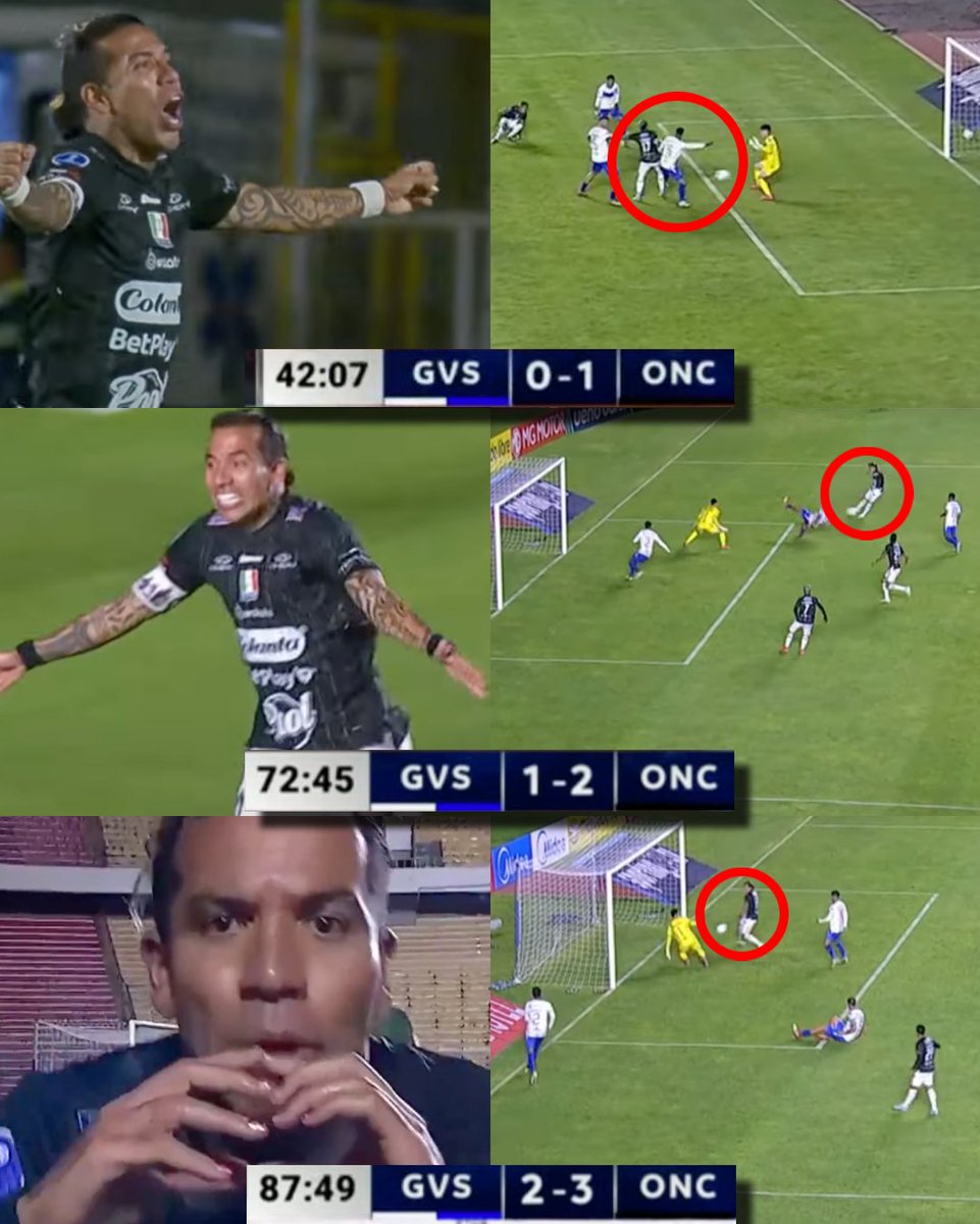 Hoy el gran Dayro Moreno se mandó un ¡¡HAT-TRICK!! en la altura de La Paz y lideró un triunfazo de Once Caldas en la Copa Sudamericana. A 5 meses de cumplir 40 años de edad, Dayro es el sublíder goleador (7) de la Liga de Colombia y el líder anotador (4) de la Copa Sudamericana.