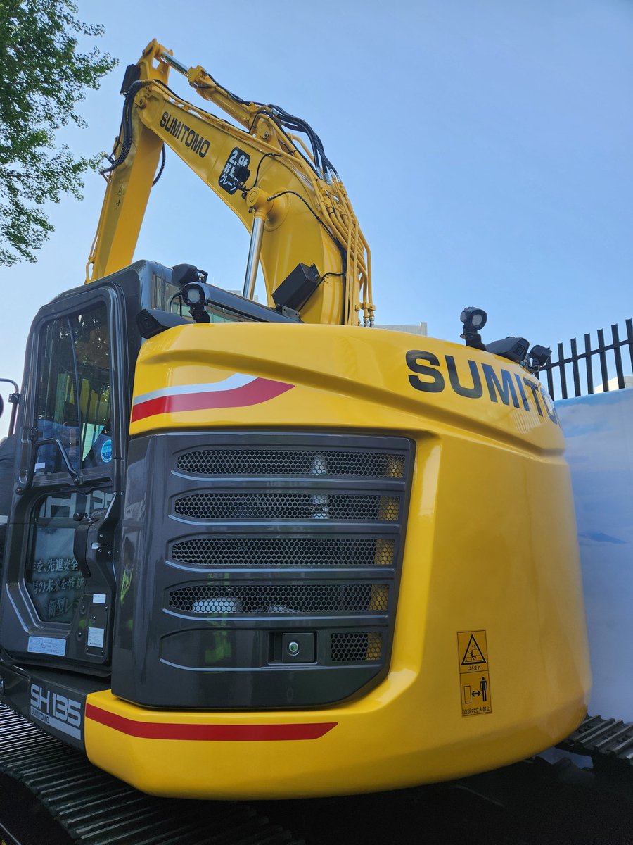 住友建機SH135X-8型🆕‼ 👷操作性カスタマイズ機能 🦺ベストに反応の