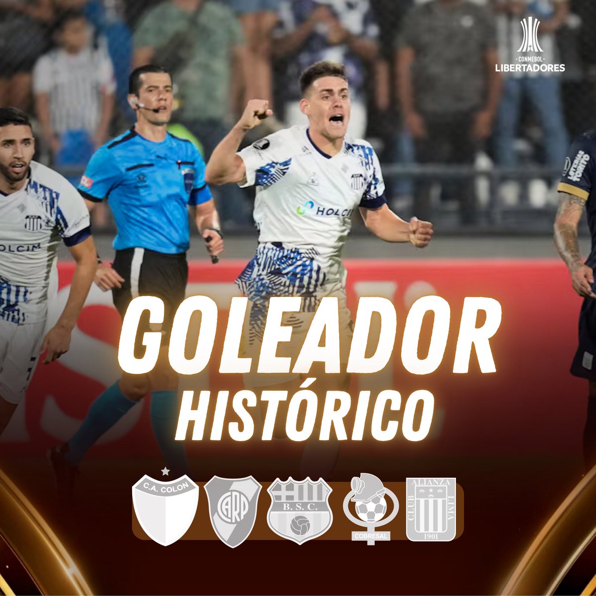 #Talleres | GOLEADOR DE COPAS 🏆😮‍💨 

🙌 Federico Girotti se convirtió en el máximo goleador internacional del Matador con 6 goles, superando a Pablo Cuba con 5 tantos en la Copa Mercosur 

🏆Sus goles:
⚽️Colón 
⚽️ Barcelona 
⚽️ Cobresal 
⚽️ River Plate 
⚽️⚽️ Alianza Lima