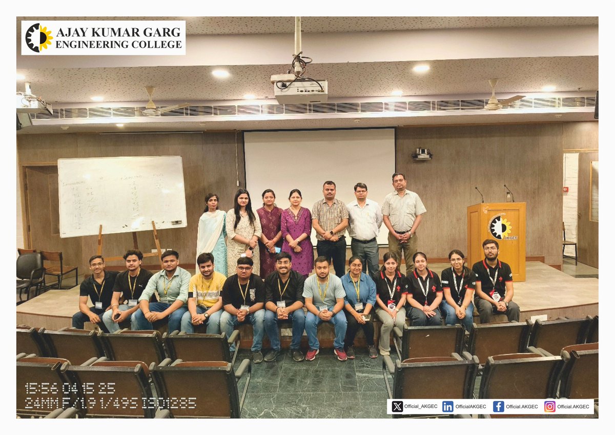 Official_AKGEC's tweet image. AKGEC’s ECE Department hosted “Intellect Quest–Brain Marathon” on 15th April 2025, enhancing tech knowledge with spirited participation, IEEE coordination, cash prizes, certificates, and inspiring mentorship. #TechQuiz #AKGEC