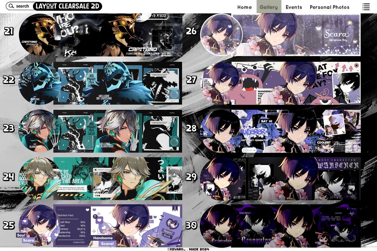 _noirenyx's tweet photo. A retweet or like ?

Hi saya ada 80 layout ready 2D ( genshin hsr ptn wuwa zzz anime tot link click ) clearsalenya :

💰1-53 : 10K/EACH
💰54-74 : 12K/EACH
💰75-80 : 15K/EACH

Take 3 get disc ya!! Yuk yg mau jajan bisa langsung dm saya 🙌

(4/8)
💵 all e-wallet
#zonauangᅠᅠᅠ https://t.co/CWm7p62cd8