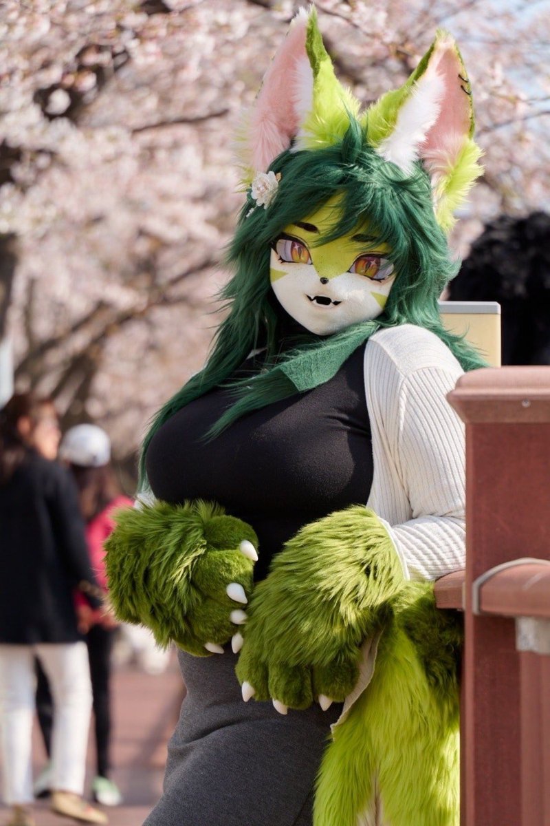 왔어? 

#FursuitEveryday