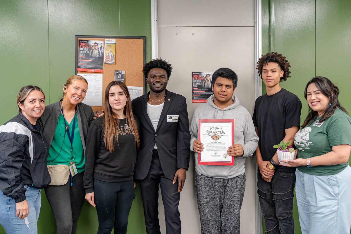 🌍 When young minds gather to protect the earth, the future begins to bloom. 🌱

Eisenhower HS hosted the 2025 Youth Climate Action Summit today to celebrate Earth Day, where students joined orgs &amp; leaders to spark change for our planet.