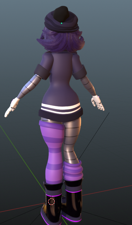 Cxzmoooo's tweet image. Uzi Day 2 Electric Boogaloo  #mdtwt #ocart #3dcg #b3d