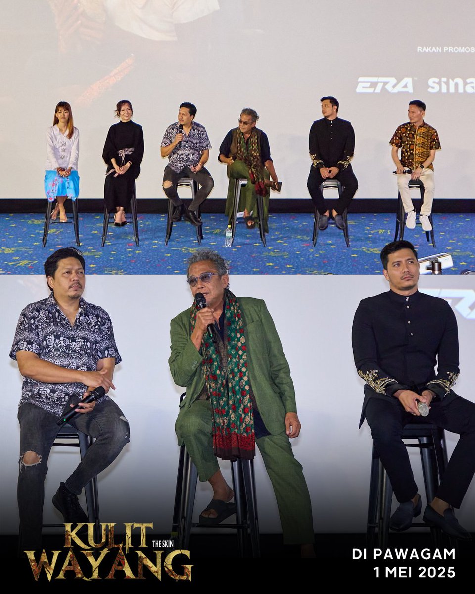 GSCinemas's tweet photo. Ribuan terima kasih kepada rakan media yang hadir ke sidang media #FilemKulitWayang di GSC Mid Valley Megamall 💥

Jom ramai-ramai support filem lokal KULIT WAYANG, arahan Dain Said — bakal menggegarkan pawagam seluruh Malaysia mulai 1 Mei ini! 🔥🇲🇾

#KulitWayang #GSCMovies #SapotLokal #FattahAmin #PekinIbrahim #JennaKamaratih #AmandaAng #Reynavenzka