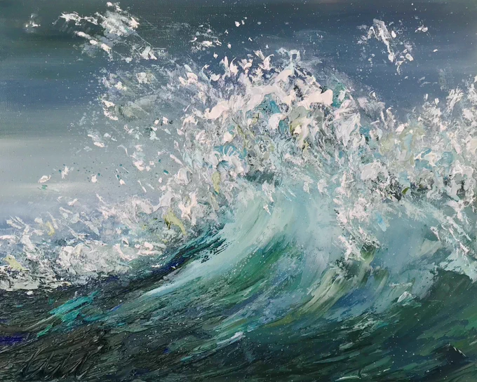 may all my paintings find perfect forever homes with good people  
