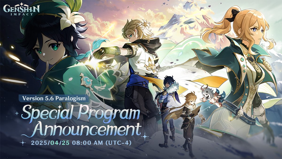 Genshin 5.6 Official art