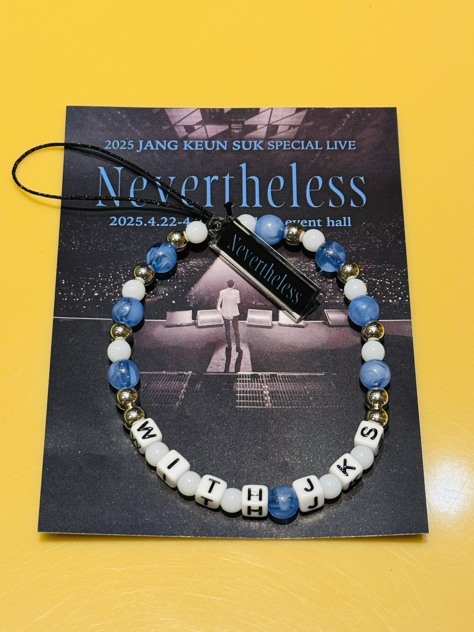 チャン・グンソク Nevertheless VIPパス ビーズ グッズ 非売品 チャングンソク Nevertheless 非売品 VIP グッズ 幕張メッセ