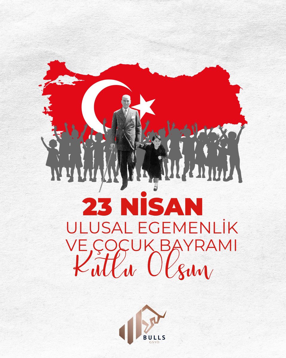 Cumhuriyetimizin kurucusu Gazi Mustafa Kemal Atatürk’ün tüm dünya çocuklarına armağan ettiği  23 Nisan Ulusal Egemenlik ve Çocuk Bayramımız kutlu olsun.