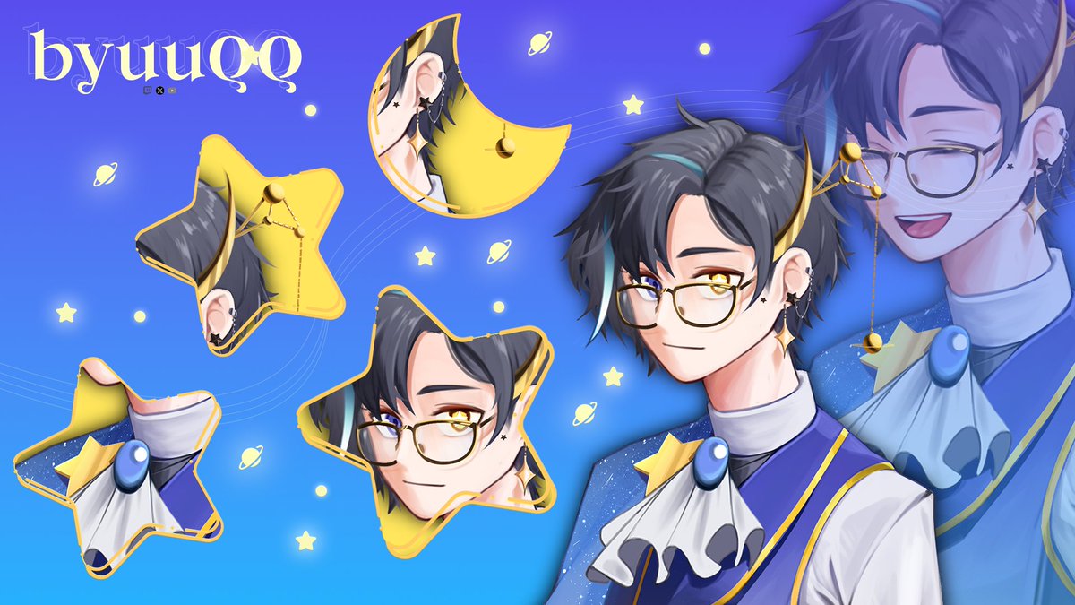 ✨𝓂𝒶𝓀𝑒 𝒶 𝓌𝒾𝓈𝒽 𝓌𝒾𝓉𝒽 𝓂𝑒✨

✨Hi everyone I'm Byuu! I'm a star PNGTuber! I hope we can all be friends!✨
#VTuber #VTubers