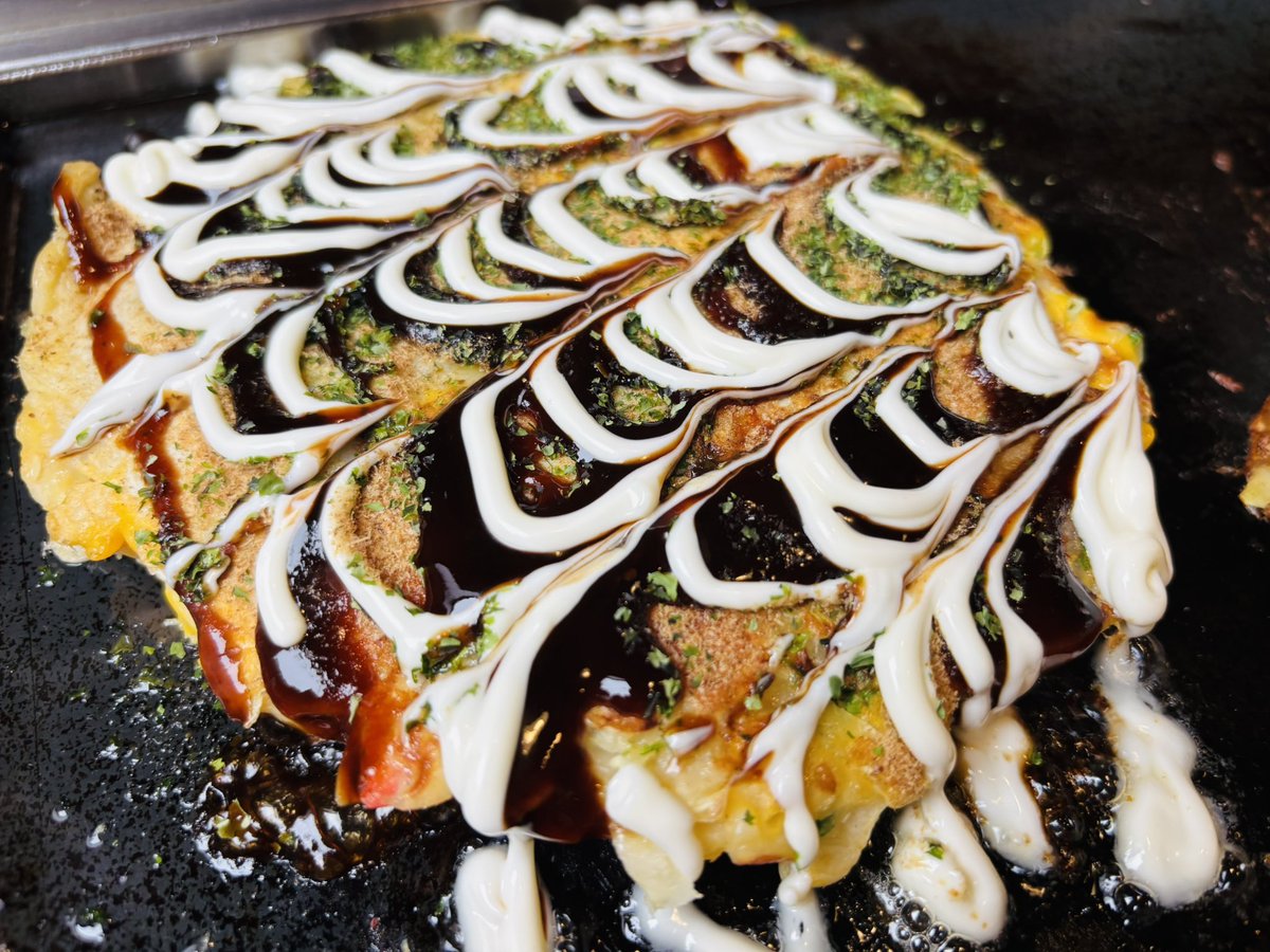 腹パン🙌💖✨
#女鉄板飯
#息子に焼く女
#道頓堀