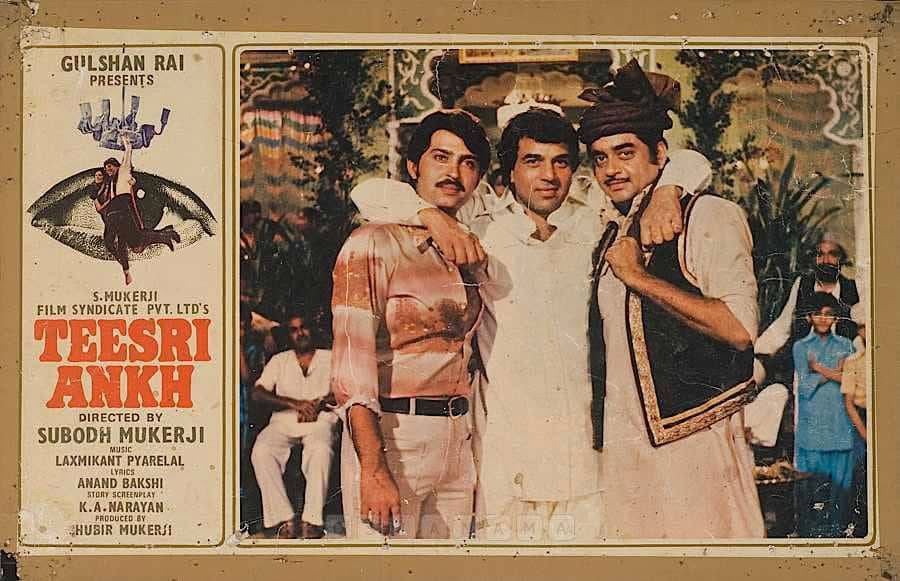 BollyMemories's tweet photo. #43YearsOfTeesriAankh 23Apr1982
#Dharmendra #ShatrughanSinha #RakeshRoshan #ZeenatAman #NeetuSingh #Sarika #AmjadKhan #Ranjeet #NirupaRai #Mehmood #Jeevan #PardeepKumar
#AnandBakshi
#LaxmikantPyarelal
#SubodhMukerji https://t.co/bqisjfBZYH