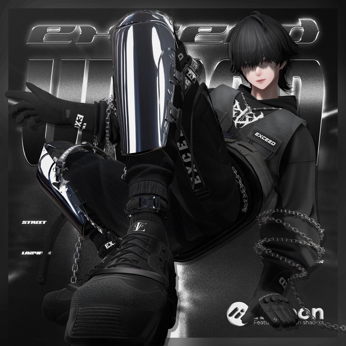 LAZYFOX_BOOTH's tweet image. 🌟こんにちは!LAZY FOXです🌟
ついにお待たせしました、EXCEEDシリーズ第1弾のアパレル「URBAN」がリリースされました🖤
🗓️割引は5月5日まで開催中、お見逃しなく!
🎁RT+フォローイベント🎁
アカウントをフォロー&この投稿をRTで、
抽選で4月30日に5名様へ
✨EXCEED URBAN…
