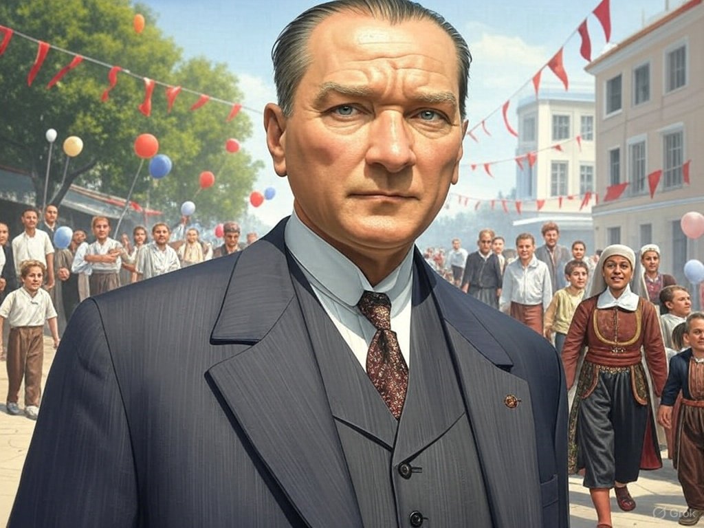 Bir ulusa ve çocuklarına verilmiş en güzel, en ölümsüz armağan. 23 Nisan Ulusal Egemenlik ve Çocuk Bayramımız kutlu olsun. 🇹🇷