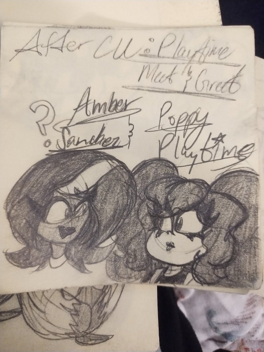 Gonzale7Brenda's tweet photo. 3/??
Amber Sanchez meeting Poppy and Doey for the first time! Plus CandyCat!!
#myart #myocs #CartoonLover2002 #PoppyPlaytimefanart #PPT夢 #poppyplaytimeoc #Poppy3AngelsAU #Doeythedoughman https://t.co/KikZ2K2qRw