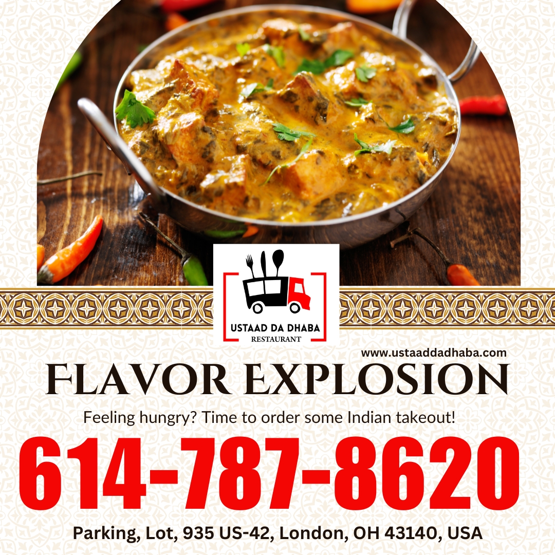 Varinde34981740's tweet photo. #ustaaddadhaba #PunjabiFood #dhabastyle #dhabastylefood #Lunch #Dinner #Lunchtime #dhaba #indianfood #foodlover #punjabi #punjabifood https://t.co/8CgblAQ5kL #Highway #Driver  #punjabi restaurant in near 
Location: Parking, Lot, 935 US-42, London, OH 43140
phone : (614) 787-8620 https://t.co/XOaLXe0Xxi