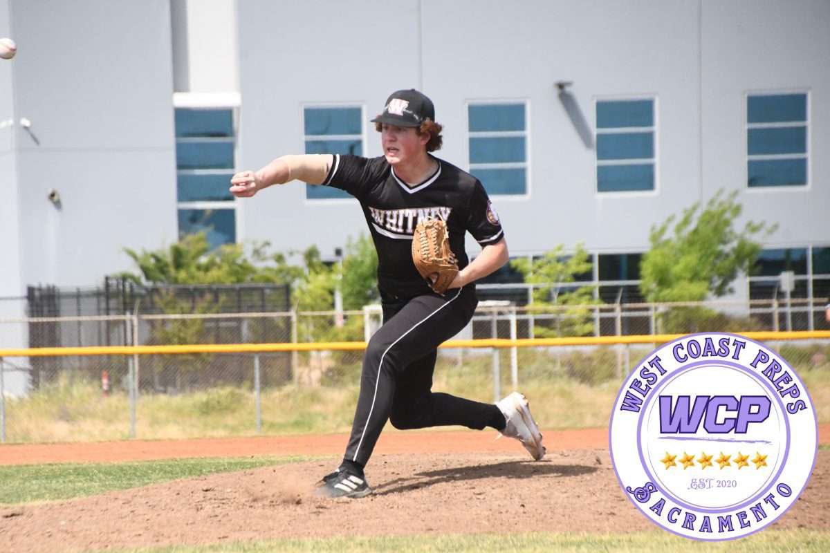 Braeden Jenest started mismatching his cleats. 

Since then, he’s tossed gems. Is it the reason? Who knows, but now Whitney has another big-time pitcher. 

Story tomorrow at WestCoastPreps.com