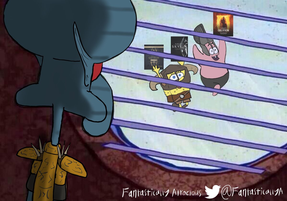 FantasticallyA's tweet photo. How Morrowind fans are looking at the Oblivion remaster right now https://t.co/ivG54H2oNM