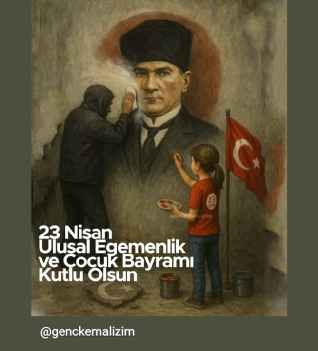 23 NİSAN ULUSAL EGEMENLİK VE ÇOCUK BAYRAMI bugün...
Tüm dünya çocuklarına ve TÜRK halkına kutlu olsun...
Ne mutlu Türküm diyene 🇹🇷🇹🇷🇹🇷