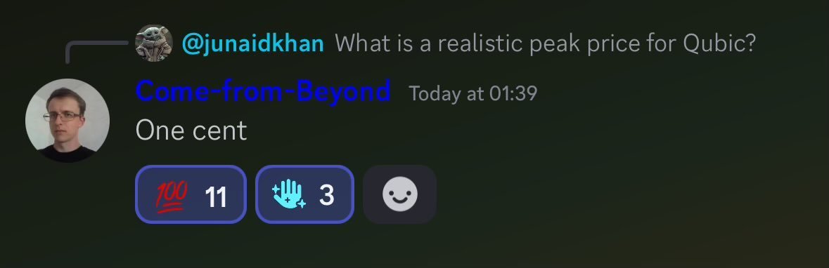 one cent is inevitable mark my words