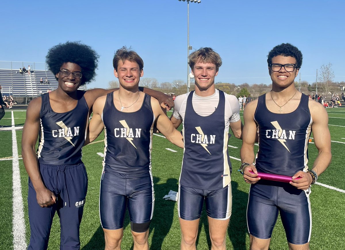 🚨SCHOOL RECORD🚨

The boys 4x100 team of Zaydok Dodoo, James Kopfmann, Coleman Zielinski, and Myles Woods breaks the school record (previous record included Kopfmann and Woods) running 🔥42.16🔥 which is also the fastest time in Minnesota.